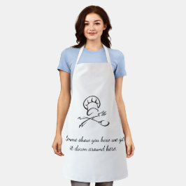 Delantal Apron, Chef audaz y gracioso