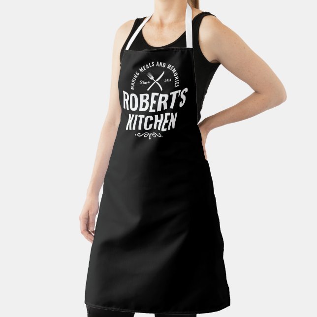 Delantal Apron Chef con nombre personalizado Hombres regalo (in situ)