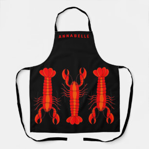Delantal Apron: Chef de langosta personalizado
