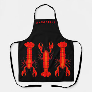 Delantal Apron: Chef de langosta personalizado
