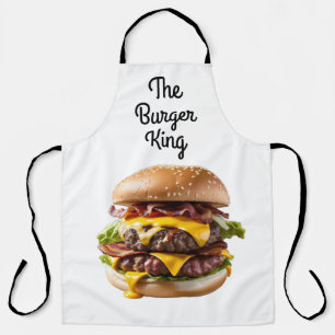 Delantal Apron, chef del Rey de las Burgres