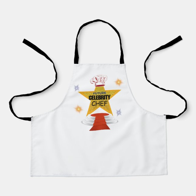 Delantal Apron, Chef Futuro de Celebridad (Anverso)