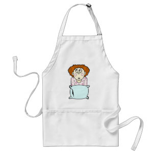 Delantal Apron, Chica de Lil asustado