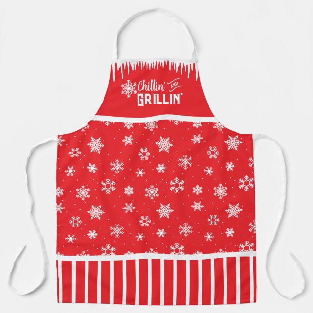 Delantal Apron Chillin (Anverso)