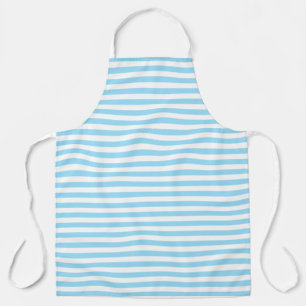 Delantal Apron Clearwater Stripe capri blue