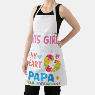 Delantal Ápron colorido por amar regalo de cocina para ella