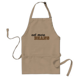 Delantal Apron "Come More Beans"
