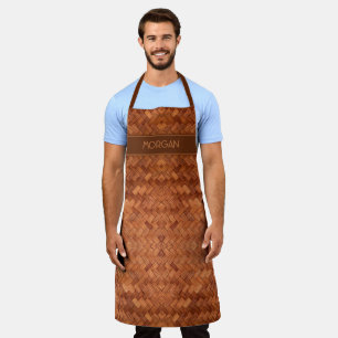 Delantal Apron con aspecto de cesta sin tu nombre u otro te