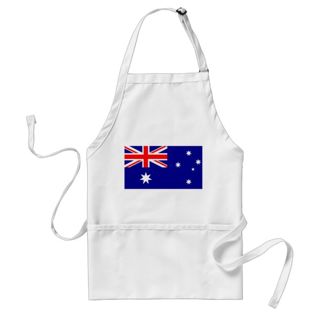 Delantal Apron con bandera de Australia (Frente)
