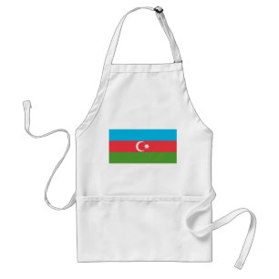Delantal Apron con bandera de Azerbaiyán