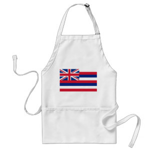 Delantal Apron con bandera de Hawaii, EE.UU.