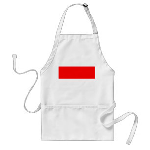 Delantal Apron con bandera de Indonesia