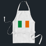 Delantal Apron con bandera de Irlanda<br><div class="desc">Cocine con estilo con nuestro exclusivo delantal con la bandera de Irlanda! Diseñado con meticulosa atención a los detalles, este delantal es más que una cocina esencial; es una celebración de la rica herencia y el orgullo cultural de Irlanda. El diseño, muy animado, muestra de manera destacada la emblemática bandera...</div>