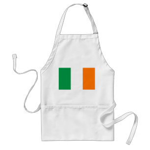 Delantal Apron con bandera de Irlanda