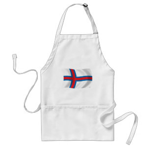 Delantal Apron con bandera de las islas Feroe
