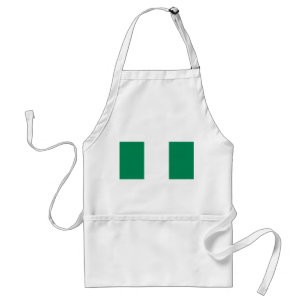 Delantal Apron con bandera de Nigeria