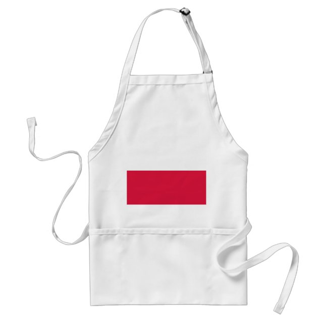 Delantal Apron con bandera de Polonia (Frente)