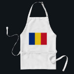 Delantal Apron con bandera de Rumania<br><div class="desc">Añada un toque de orgullo rumano a su experiencia culinaria con nuestro exclusivo delantal con la bandera de Rumania! Diseñado con meticulosa atención a los detalles, este delantal es más que un accesorio de cocina funcional; es una celebración del patrimonio culinario y el orgullo cultural de Rumania. El diseño vibrante...</div>