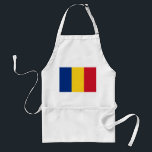 Delantal Apron con bandera de Rumania<br><div class="desc">Añada un toque de orgullo rumano a su experiencia culinaria con nuestro exclusivo delantal con la bandera de Rumania! Diseñado con meticulosa atención a los detalles, este delantal es más que un accesorio de cocina funcional; es una celebración del patrimonio culinario y el orgullo cultural de Rumania. El diseño vibrante...</div>