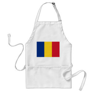 Delantal Apron con bandera de Rumania