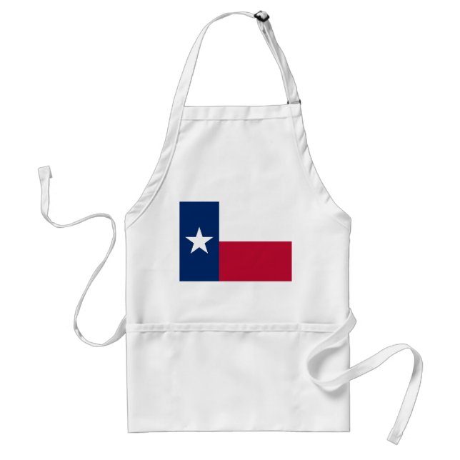 Delantal Apron con Bandera de Texas, EE.UU. (Frente)