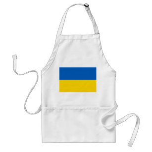 Delantal Apron con bandera de Ucrania