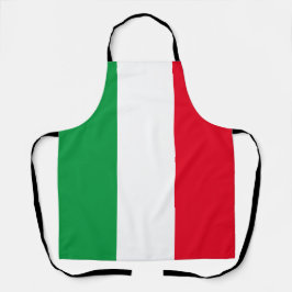 Delantal Apron con bandera italiana