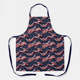 Delantal Apron con bandera patriótica