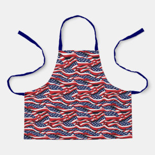Delantal Apron con bandera patriótica