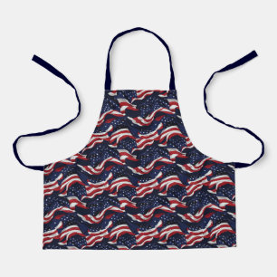 Delantal Apron con bandera patriótica