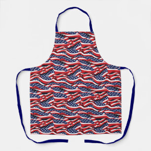 Delantal Apron con bandera patriótica