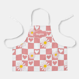 Delantal Apron con control rosa personalizado