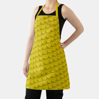 Delantal Apron con flores silvestres personalizadas