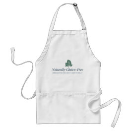 Delantal Apron Con Logo Libre De Gluten Natural