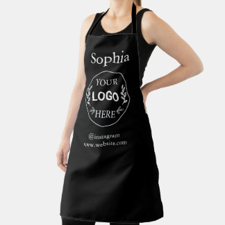 Delantal Apron con logotipo de negocios de personalizado | 