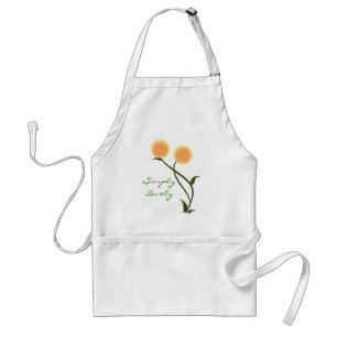 Delantal Apron con mucho encanto, Naranja