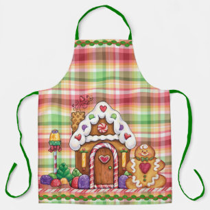 Delantal Apron con pan de jengibre