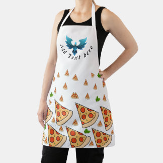 Delantal Apron con temas de pizza