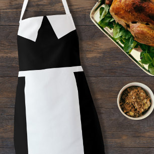 Delantal Apron con traje de peregrino de acción de gracias