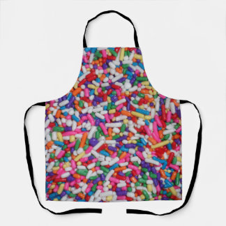 Delantal Apron con vaina de dulce arcoiris