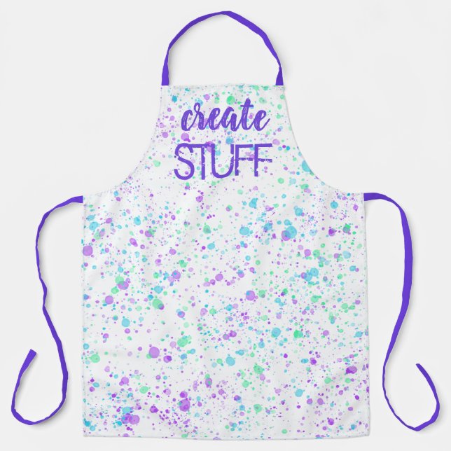 Delantal Apron "Crear STUFF" (Anverso)