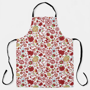 Delantal Apron culinario con temática de tomate