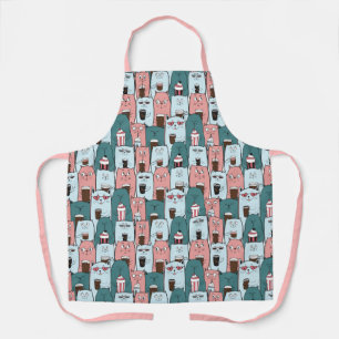 Delantal Apron Cute Cats