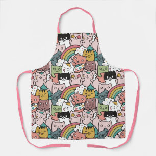 Delantal Apron Cute Cats