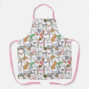 Delantal Apron Cute Cats