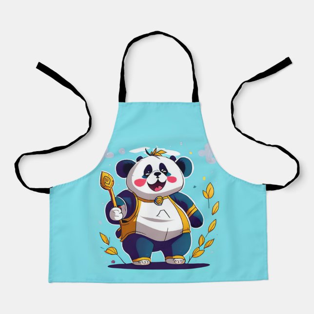 Delantal Apron Cute Panda Bear (Anverso)