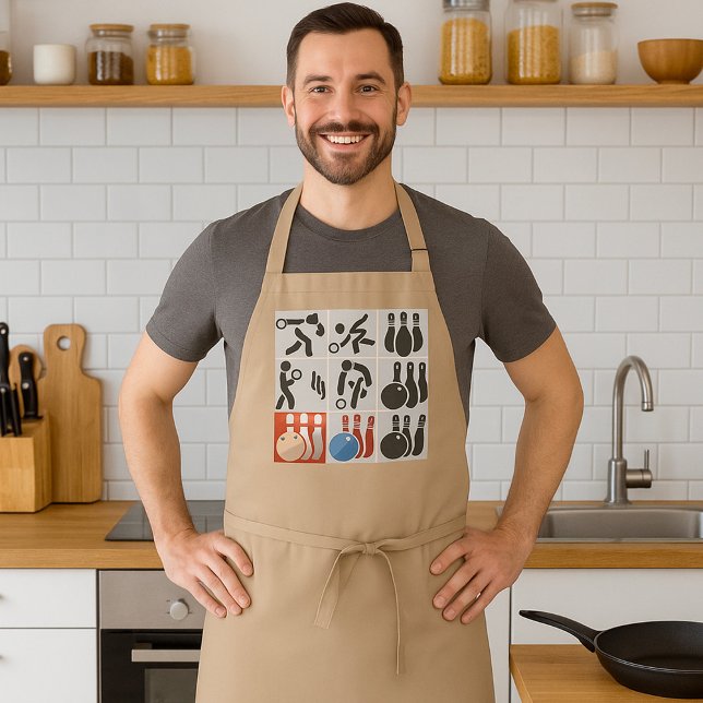 Delantal Apron de 10 pines para bolas de iconos (Subido por el creador)