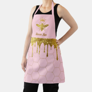 Delantal apron de abeja reina