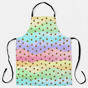 Delantal Apron de abejas ocupadas