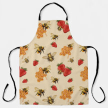 Apron de abejas y bayas (lg)
